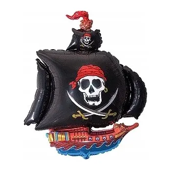 Balónek Fóliový balónek loď PIRÁTSKÝ PIRÁT XL