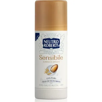 Neutro Roberts Avena e Argan tuhý deodorant bez obsahu hliníkových solí pro citlivou pokožku 40 ml