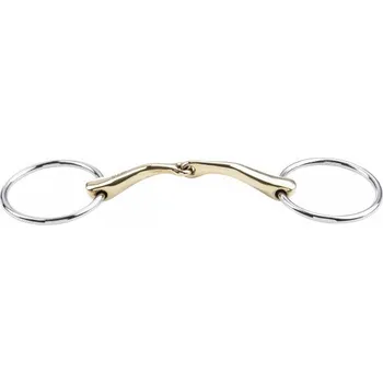 Jezdectví BUSSE Udidlo stihlové jednou lomené Kaugan®-Shaped BUSSE, 14 mm 12,5 cm