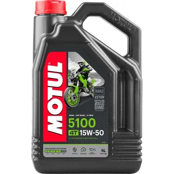 Motorový olej Motul olej Motul 15W50 4L 5100 4T / pro motocykly