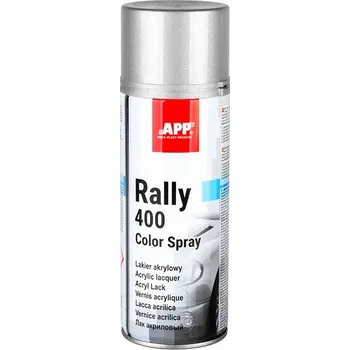 Barva ve spreji Akrylový lak stříbrný lesk APP Rally Color Spray 400ml