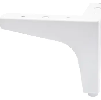 Nábytkové kování Noha nábytková H 100 mm bílá MODERNÍ ODOLNÁ PEVNÁ STYLOVÁ AKS