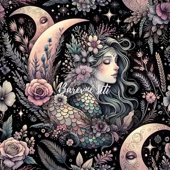 Úplet, Noční květinová víla (E) (Top kvalitní úplet Bella digitisk)