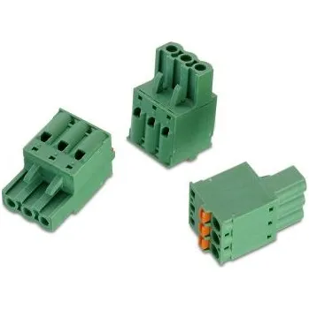 Elektrický konektor Svorkovnice PCB, řada: 353, rozteč: 5.08mm, počet řad: 1, počet kontaktů: 9, orientace těla: Svislý, Kabelová montáž,