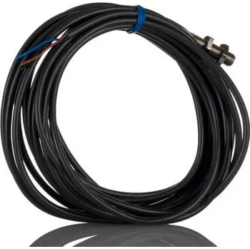 Indukční bezdotykový snímač 2 mm, výstup: PNP NO Válcový M8 12 → 24 V dc IP67, IP69k