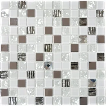 Obklad Mozaika WzorcowniaStudio 30 x 30 cm bílá