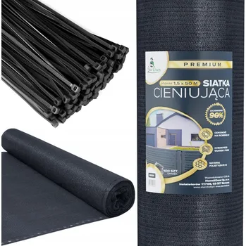 zahradní zástěna Stínící tkanina JohnGreen 1,5 x 50 m šedá, 90% zastínění, 120 g/m2