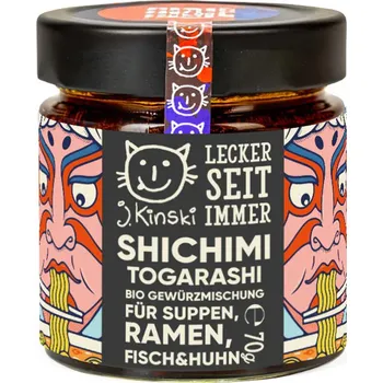 Koření J. Kinski BIO Shichimi Togarashi směs koření 70g