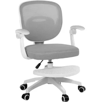 dětská židle Dětská otočná židle Neoseat JUNI 008 s podnoží — látka, šedá