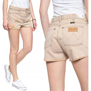 Dámské oblečení Dámské džínové šortky Wrangler THE SHORT S