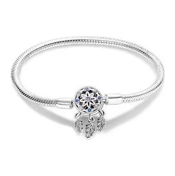 Náramek Prosperk Stříbrný náramek na korálky Lapač Délka náramku: 19cm