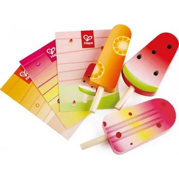 Dřevěná hračka Hape Hrací set - zmrzlina