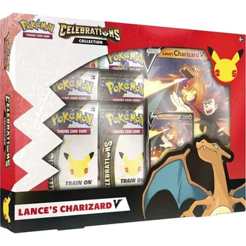 Sběratelská karetní hra Pokémon TCG Celebrations Collection - Lance’s Charizard V
