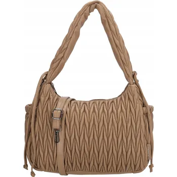 Kabelka Dámská kabelka přes rameno Charm London West End - mocha - 24x30 cm