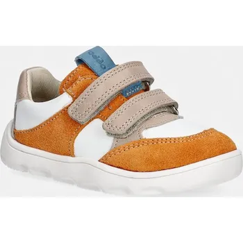 Chlapecké tenisky Dětské kožené tenisky Froddo BAREFOOT ZERU SPRING G3130264.22.24 oranžová 22A, EUR 24