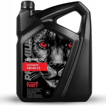 Motorový olej MOTOROVÝ OLEJ HART 5W/40 C3 SN/SM/CF 4L SYNTHETIC