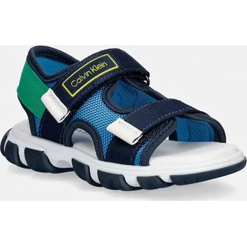 Dívčí sandály Dětské sandály Calvin Klein Jeans V1B2.83321.20.23 modrá 55X, EUR 21