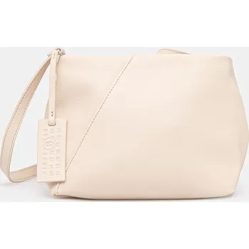 Kabelka Kožená kabelka MM6 Maison Margiela SB5ZH0032.P8805.T2016 béžová 01X, vel. ONE SIZE