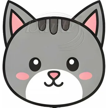 Textilní nažehlovací páska Dante Nažehlovačka Kočka - 6 x 6 cm