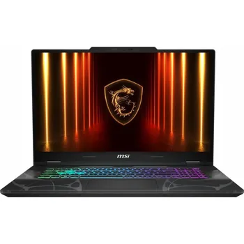 Počítač MSI Cyborg 17 B13WGKG-203XPL Intel® Core™ i7 i7-13620H Notebook 43,9 cm (17,3") Full HD 16 GB DDR5-SDRAM 1 TB SSD NVIDIA GeForce RTX 5070 Wi-Fi 6E (802.11ax) NoOS Černá