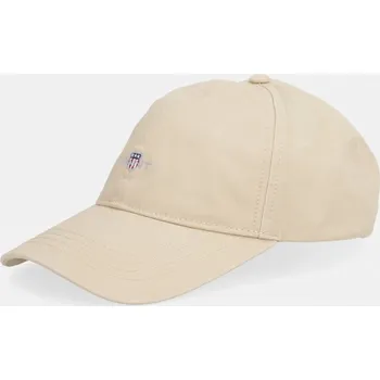 Kšiltovka Bavlněná baseballová čepice Gant 9901311 béžová 80B, vel. ONE SIZE