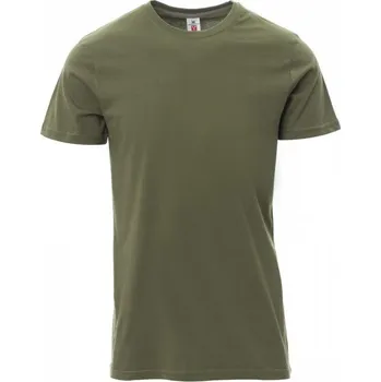 Pánská mikina Payper SUNSET – pánské tričko 150 g/m², 100% bavlna, bestseller značky Payper Barva: VOJENSKÁ ZELENÁ, Velikost: 4XL