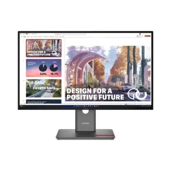 Monitor Lenovo LCD P27qd-40 27" 2560x1440 IPS/6ms/350cd/m2/1500:1/Repro/HDMI/2xDP/3xUSB-C/USB-B/4xUSB-A/RJ45/Pivot/Tilt/Swivel/VESA/černá