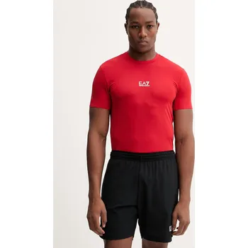 Pánské tričko Tréninkové tričko EA7 Emporio Armani AF24495.7M000291 červená 33X, vel. XXL