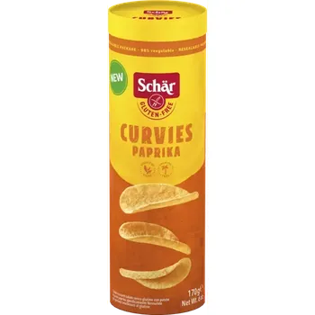 Chips SCHAR Schär Bramborové chipsy paprika 170g