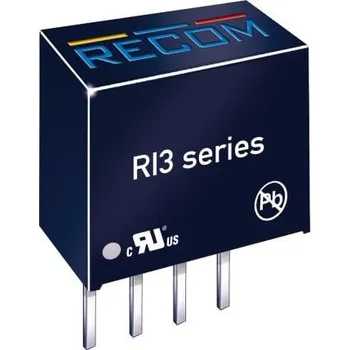 Měnič napětí DC-DC převodník 3W, výstup: 5V dc 600mA 1kV dc, Vin 24 V DC