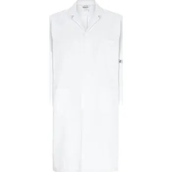 Zdravotnický plášť Alsico Bílý laboratorní plášť, Bílá, SC: S 3, Polyester, Bavlna BS EN 13034