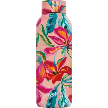 Quokka nerezová termoláhev Solid Tropical Bloom 510 ml