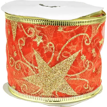 Stuha Euro Habitat Dárková stuha (6x270cm) - Červená
