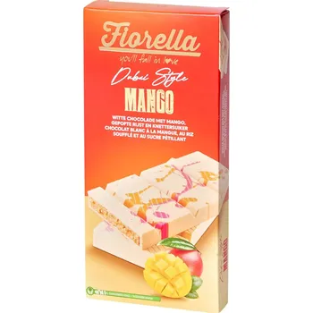 Čokoláda Fiorella Dubai Style Mango White Chocolate 200g