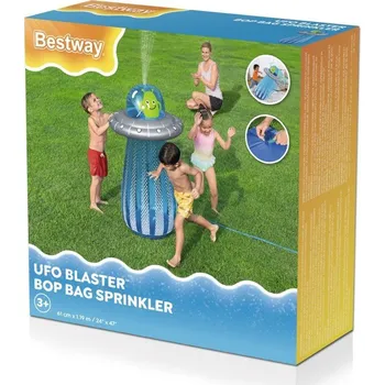 Dětské zboží Rozstřikovač Ufo + boxovací figurka nafukovací