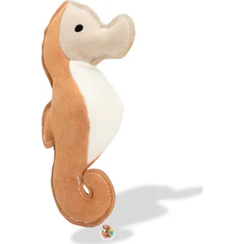 Hračka pro psa HipHop Mořský koník 23 cm robustní kožená hračka / aport
