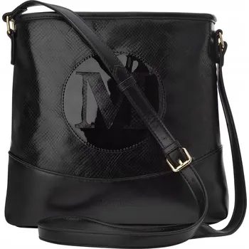 Kabelka Monnari kabelka přes rameno eko kůže černá