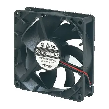 PC ventilátor Axiální ventilátor, řada: 9G DC, 92 x 92 x 38mm, průtok vzduchu: 186.9m³/h 13.2W 12 V DC