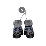 Dětské rukavice IBLUELOVER 0299 šedé