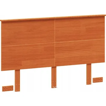 Čelo postele VidaXL , voskově hnědé, 120 cm