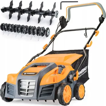 Vertikutátor Elektrický provzdušňovač a vertikutátor trávníku 3v1 2600W