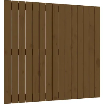 Čelo postele, medově hnědá, 95,5 x 3 x 90 cm, borovicové dřevo