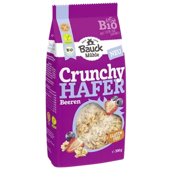 Bauckhof Zapečené vločky lesní plody 300 g bio