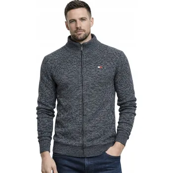 Pánský svetr Must svetr šedý rolák velikost 3XL