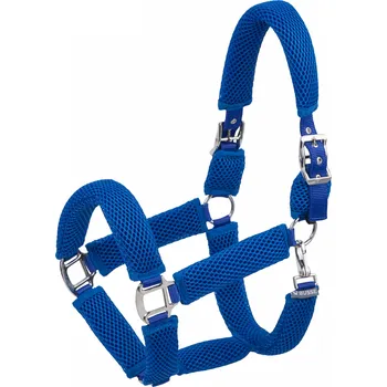 Jezdectví BUSSE Ohlávka 3D Air Effect BUSSE, plně polstrovaná, royal summer COB