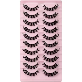 Péče o řasy a obočí Russian Volume Umělé řasy DD Curl 10 párů