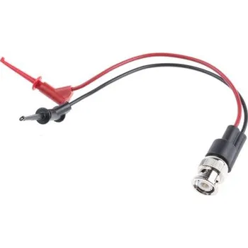 Měřicí kabel Pomona Zkušební vodič BNC, Černá, Červená, délka kabelů: 140 mm, 150 V, Polypropylen