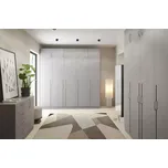 Skříňová sestava BRAGA C - Platinově šedá