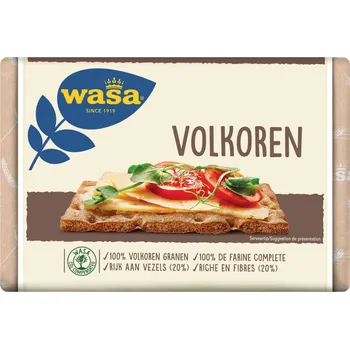 Anabolizér Wasa Celozrnné žitné chlebíčky Volkoren 12 x 260 g