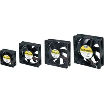 PC ventilátor Axiální ventilátor, řada: 9WP DC, 80 x 80 x 25mm, průtok vzduchu: 61.8m³/h 1.56W 12 V DC